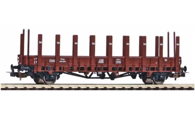 Piko 54979 OBB Flat Wagon with Stanchions - Image 1 of 4