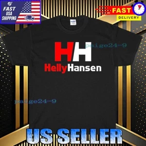 NUOVA CAMICIA HH HELLY HANSEN LOGO T-SHIRT DIVERTENTE AMERICAN USA MAGLIETTA UNISEX TAGLIA S-5XL - Foto 1 di 6