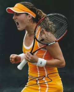SEXY SHAHAR PE'ER SIGNED WTA TENNIS 8x10 PHOTO #3 PEER Autograph PROOF - Bild 1 von 2