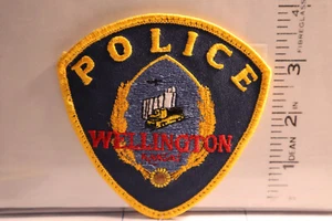 police patch WELLINGTON POLICE KANSAS - Picture 1 of 1