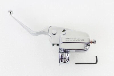 液压离合器手柄组件铬合金适合哈雷戴维森 — 第 1/4 张图片