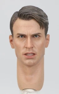 HOT TOYS 1/6 MARVEL CAPTAIN AMERICA MMS174 STEVE ROGERS Avengers Head Sculpt - Picture 1 of 5