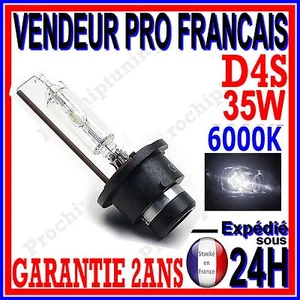 1 AMPOULE D4S AU XENON 35W KIT HID 12V LAMPE RECHANGE D ORIGINE FEU PHARE 6000K - Picture 1 of 2