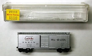 MTL Micro-Trains 20110 Rio Grande DRGW 60035 40 foot single door boxcar - Picture 1 of 1
