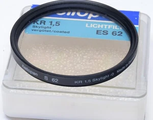 HELIOPAN S 62mm Skylight KR 1,5 Coated + Case - Picture 1 of 1