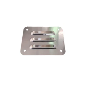 Aluminum 4"x3" rectangular louver air vent/dent vent For Caravan RV Boat Marine - Picture 1 of 5