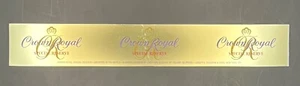 Crown Royal Special Reserve Canadian Whisky - Mylar Shelf Strip Display Sign - Picture 1 of 6