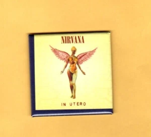 PORTADA DE ÁLBUM DE DISCO IMÁN 2X2 NIRVANA LIVE AT THE PARAMOUNT - Imagen 1 de 2