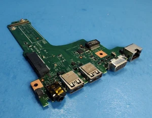 Dell Latitude 3330 Laptop VGA RJ45 Audio Jack USB 2.0 Ports I/O Sub Board V28W1 - Picture 1 of 3