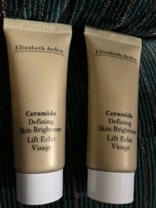Lot 2 Elizabeth Arden Ceramide Defining Skin Brightener .5 oz each x2 Travel - Picture 1 of 3