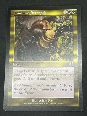 Magic the Gathering MTG Consume Strength Multicolour Apocalypse Common - Image 1 of 2