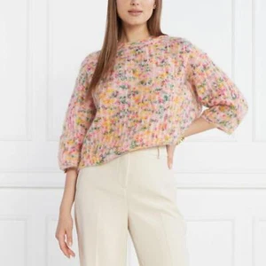 Weekend MaxMara Tessile Alpaka Mischung Pullover Mehrfarbig Größe S Neu mit Etikett - Bild 1 von 15