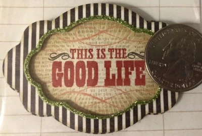 Pegatinas dimensionales ROSY TODO EN CAPAS (7 piezas) MMI•Tú•Feliz día•Buena vida• Foto 1 de 4