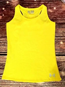 Under Armour UA Heatgear gelb Tank Top Shirt Sport Sport Jugend Large YL - Bild 1 von 9
