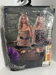 Costume Halloween Donna Quando I Gatti Lontano Reversibile Taglia 1X 2X - Foto 1 di 6