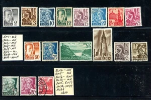 Germany Baden Selection of 17 MH/Used Stamps - CV=$10.55 (13-C242) - Picture 1 of 1