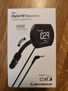 new in pkg Digital FM Transmitter SCOSCHE FMTD13-SP1 with back-lit display - Picture 1 of 8
