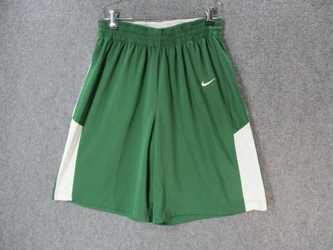 Nike Grizzlies Basketball Shorts Mens XL Memphis Green Dri-Fit Athlete Logo Knit Cover