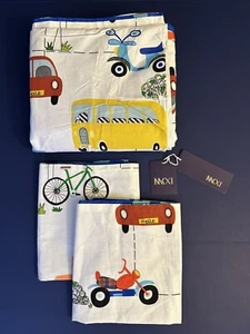 MKXI Baumwolle Wende Bettbezug TRANSPORT Druck + 2 Kissenbezüge Full/Queen NEU - Bild 1 von 14