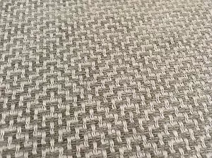 Osborne & Little Geometric Diamond Upholstery Fabric Ardee Silver 2.5yd F6690-01 - Picture 1 of 3