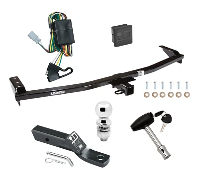 Trailer Hitch For 03-08 Honda Pilot 01-06 Acura MDX Deluxe Pkg w/ Wiring & Lock - Image 1 of 4