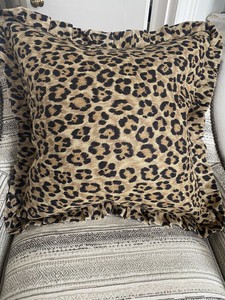 large leopard print cushions