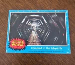 1977 Topps Star Wars #37 Cornered in the labyrinth - Picture 1 of 2