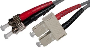 CONNECTIX 3m Optix Multimode OM1 62.5/125µm SC-ST Duplex Fibre Optic Patch Lead - Picture 1 of 1