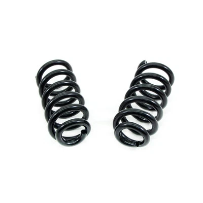 UMI 6452F 73-87 C10 Front Lowering Springs, 2 Inch Drop, Black - Image 1 of 4