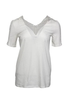 Женская блузка Sandro Paris размер 1/S кружевная T11290H - Изображение 1 из 4