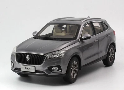 1/18 Scale BORGWARD BX7 SUV Gray Diecast Car Model Toy Collection - Image 1 of 4