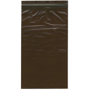 Plymor 8" x 14", 3 Mil Amber UV Zipper Reclosable Plastic Bags - Picture 1 of 5