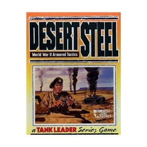 West End Wargame Tank Leader - Desert Steel Box VG+/EX - Picture 1 of 2