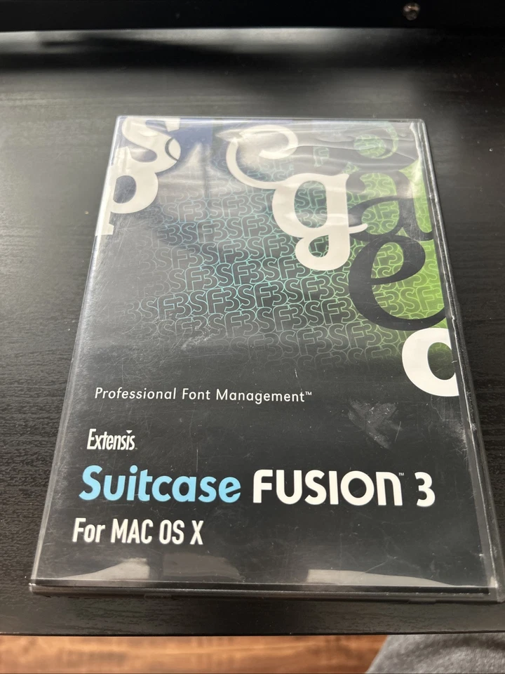 Extensis ~ Suitcase FUSION 3 for MAC OS X ~ ENGLISH ~ - Image 1 of 3