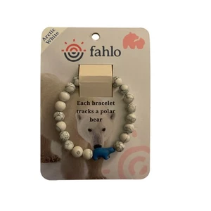 Fahlo Animal Tracking Armband Eisbär, neu, Farbe: Arctic White - Bild 1 von 2