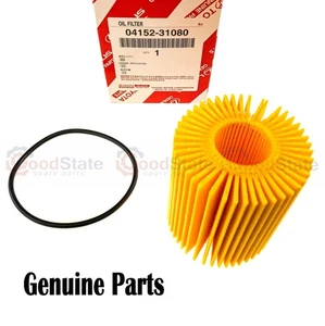 Genuine Crown GRS204 GRS202 3GR 3.0 Petrol 2GR 3.5 Petrol Oil Filter w Gasket - Picture 1 of 2