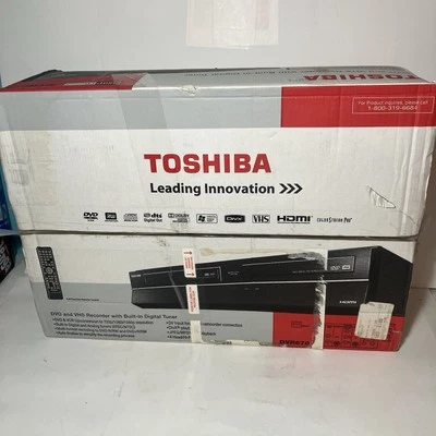 Toshiba DVR-670r  w/ Box, Remote VHS to DVD Recorder HDMI 1080p Digital TV Tuner - Image 1 of 4