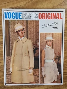 VTG VOGUE Paris Christian Dior Sewing Pattern 2015 "UNCUT" Size 14 Bust 36 - Picture 1 of 6