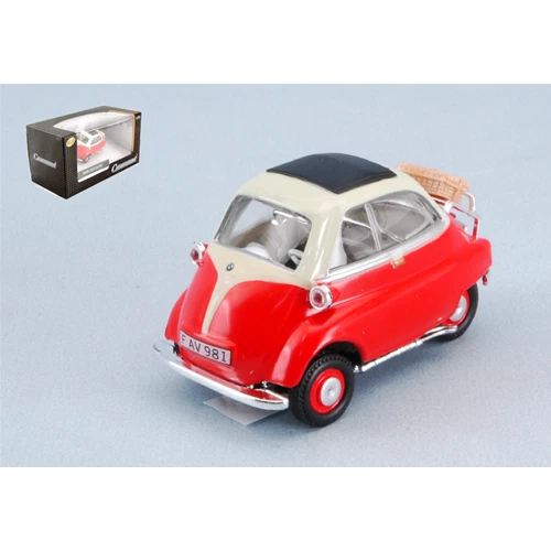 BMW ISETTA 250 RED/CREAM 1 43 CA4-12350 Cararama