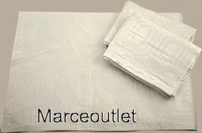 Juego de edredón y fundas Paloma Hotel Collection italiano Positano Matelasse COMPLETO/QUEEN Foto 1 de 3