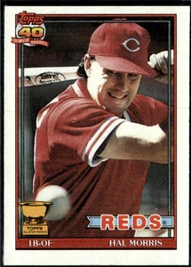 1991 Topps Hal Morris Cincinnati Reds #642 - Bild 1 von 2