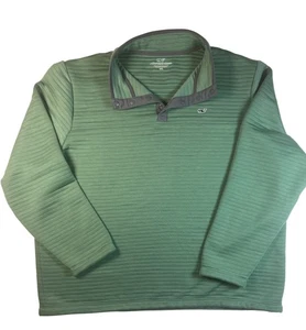 Maglione Vineyard Vines uomo 2XL maglione balena a costine colletto a scatto outdoor - Foto 1 di 6