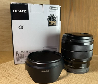 Sony 10-18mm f/4 OSS Lens SEL1018 (E-mount) APS-C Wide Angle - image 1 of 4
