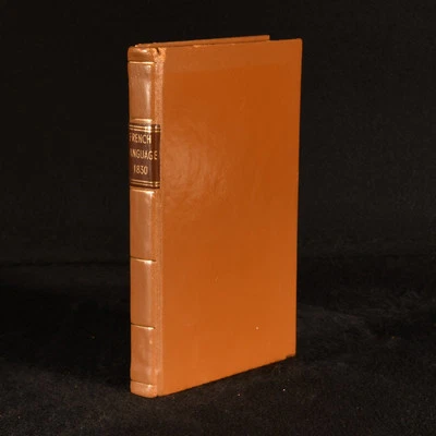 1830 The Teaching and Study of the French Language Simplified by J. C. Tarver... - Image 1 of 4