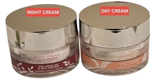 LACURA DAY 50mL + LACURA NIGHT 50mL ANTI-AGING CREAM With Hyaluronic Acid - DUO - Picture 1 of 4
