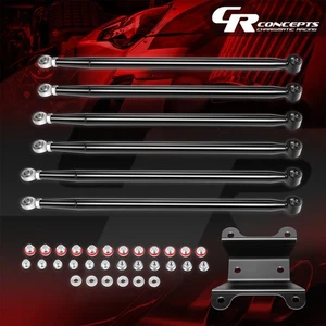 6Pack 64" Body Suspension Rear Radius Arms Set for 2017-2021 Can-Am Maverick X3 - Picture 1 of 6