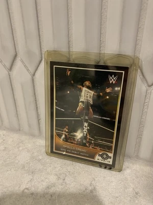 2016 TOPPS WWE NXT APOLLO CREWS RC ROOKIE CARD - Image 1 of 2