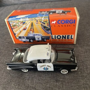 Corgi Classics Lionel Chevrolet Sheriff’s Car 1957 51302 NIB - Picture 1 of 9
