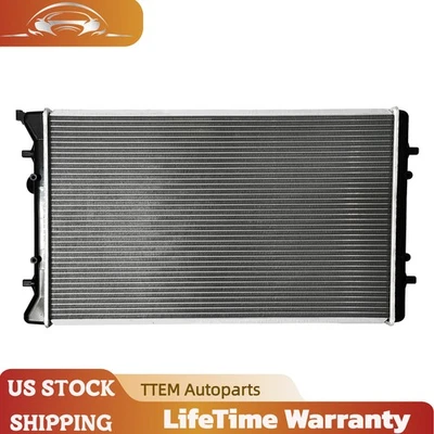 2265 Radiator For 1999-2010 Audi TT/ TT Quattro/Volkswagen Golf City /Jetta City Foto 1 de 4