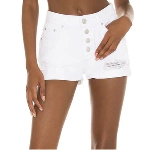Pantaloncini Superdown Avery Denim - BIANCO - Foto 1 di 7